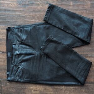 Citizens of Humanity Rocket High Rise Skinny Jeans Coated Black - Women's 29